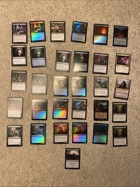 Magic Cards Black Card Lot - 31 Cards